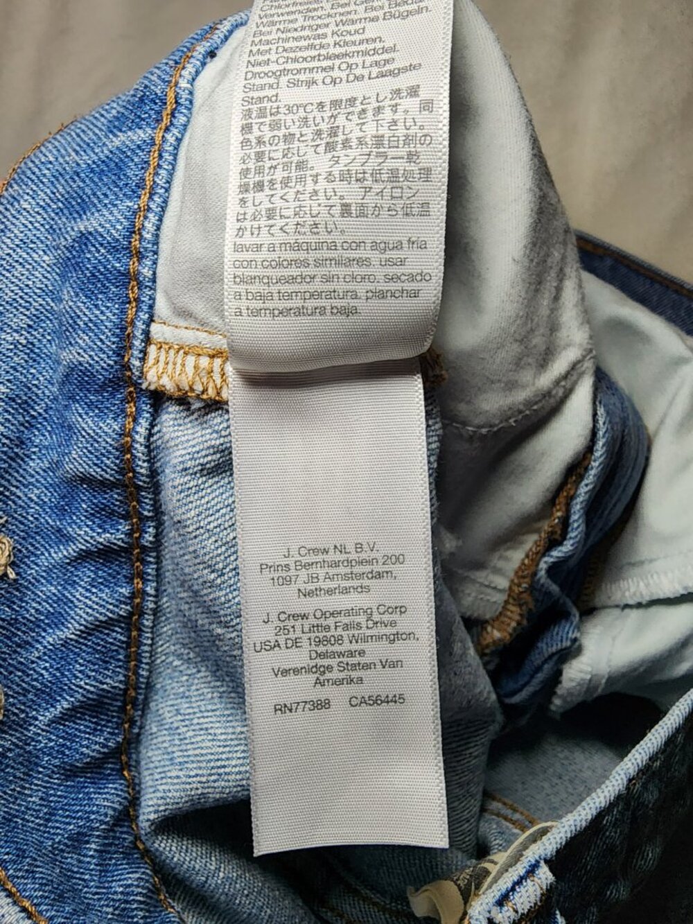 Madewell The Perfect Vintage Jean NA917 Size 26 High Rise Light Wash - Picture 8 of 13